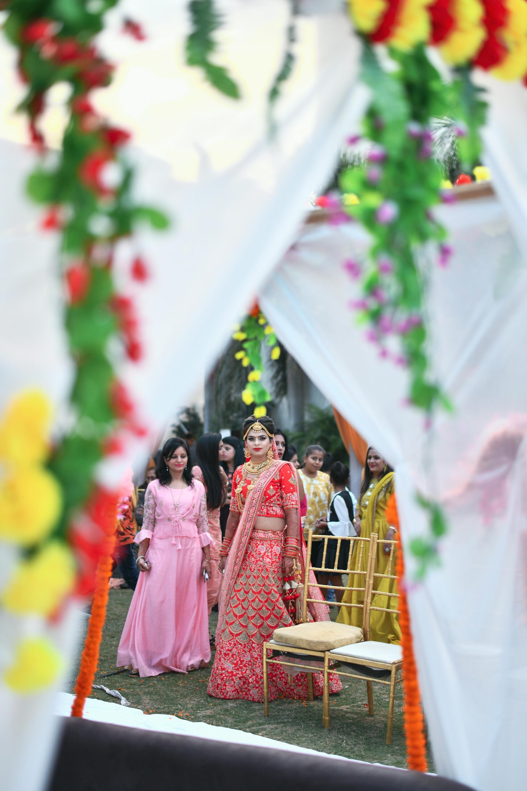 A Woman in her Wedding Dress